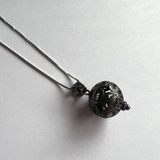 Silver Filigree Pendant Almeria